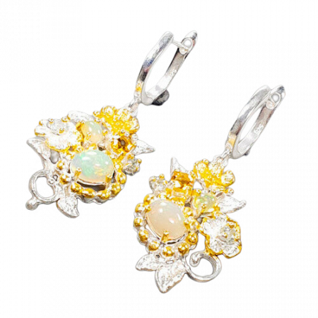 Cercei argint opal [1]