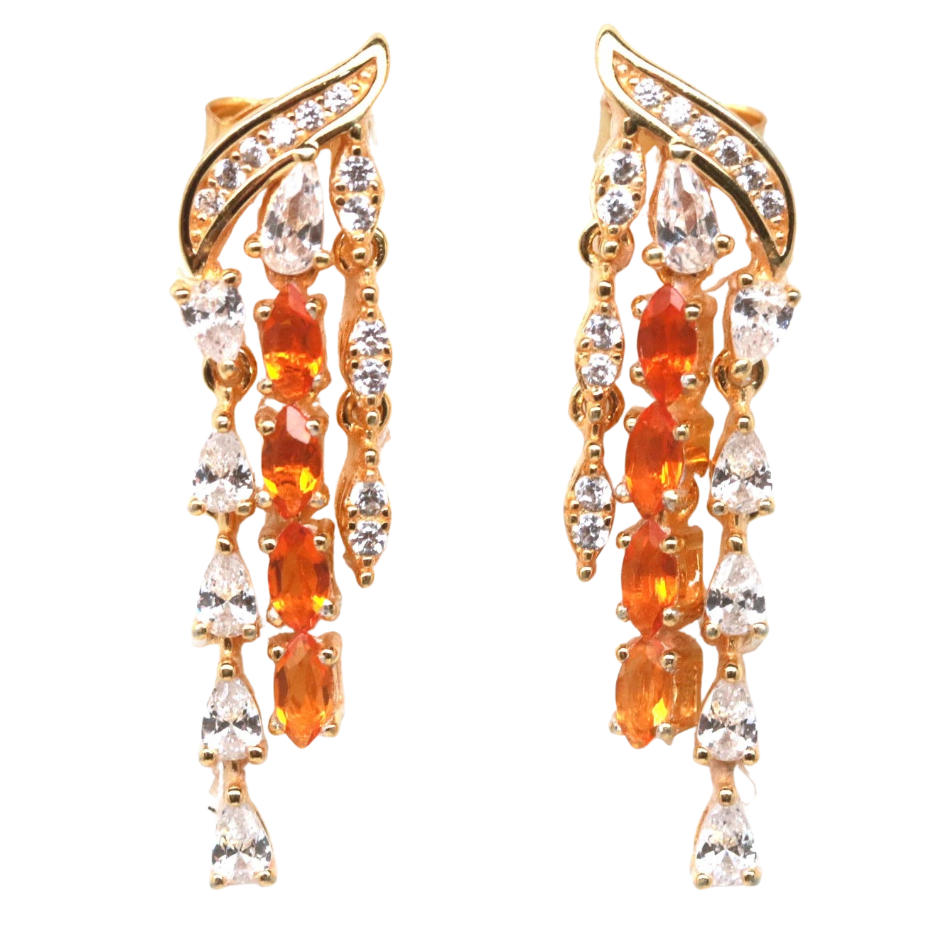 Cercei cu Pietre Semipretioase si Pietre Pretioase din Argint - Cercei argint opal