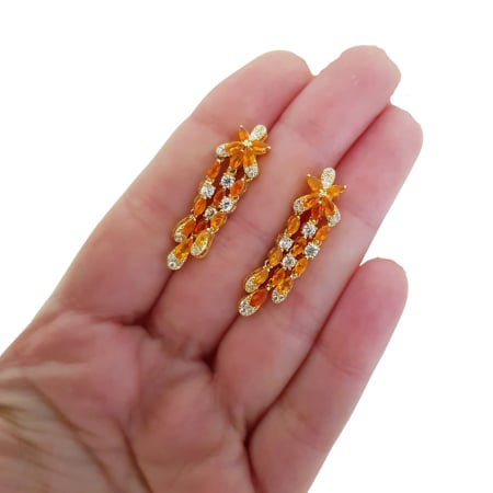 Cercei argint opal [2]