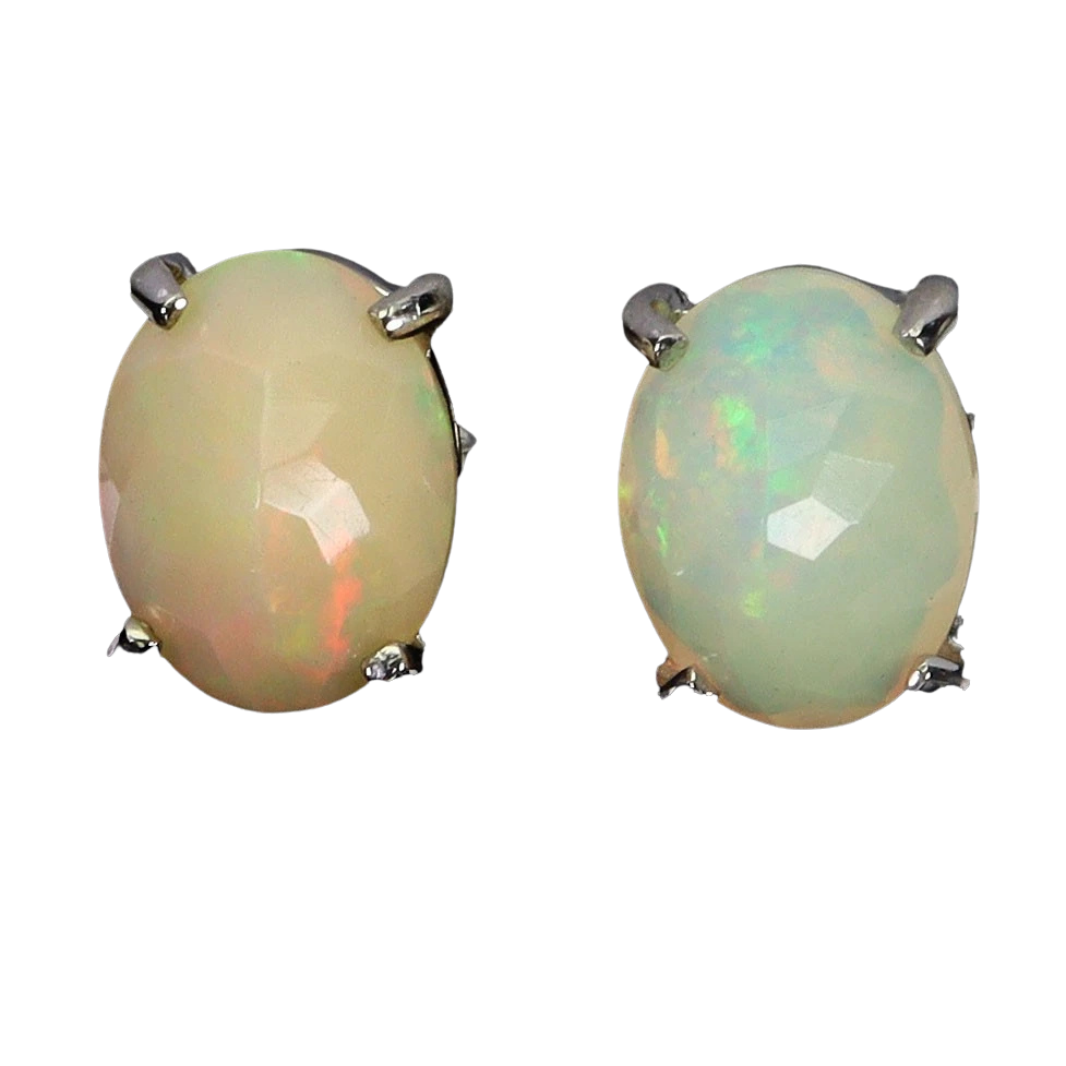 Cercei - Cercei argint opal