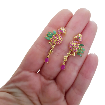 Cercei argint rubin [1]