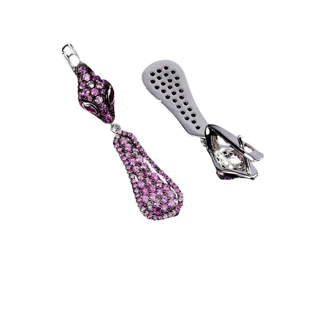 Cercei argint rubin [1]