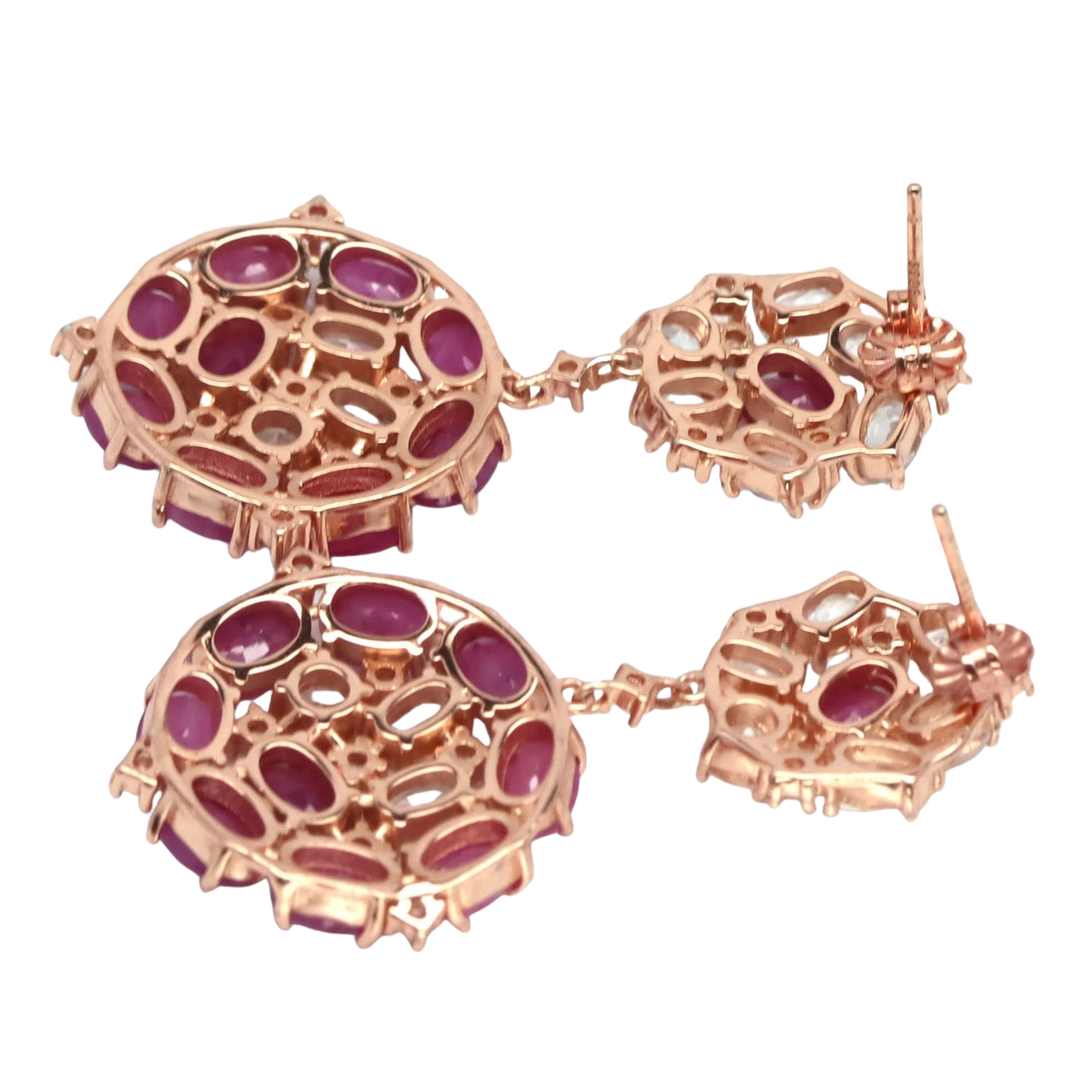 Cercei argint rubin [1]