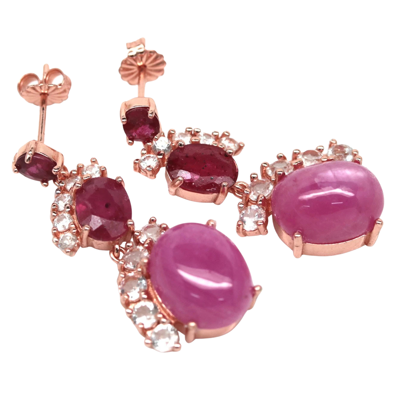 Cercei argint rubin [1]