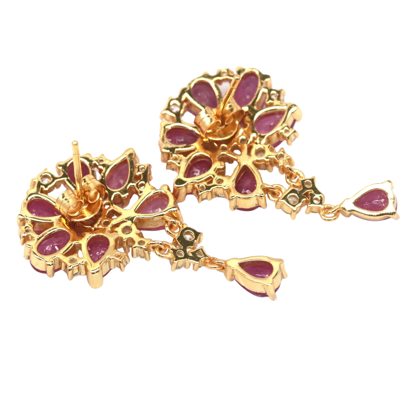 Cercei argint rubin [1]