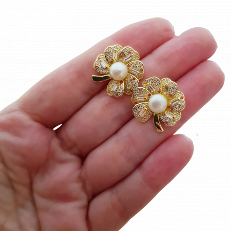 Cercei argint safir [3]