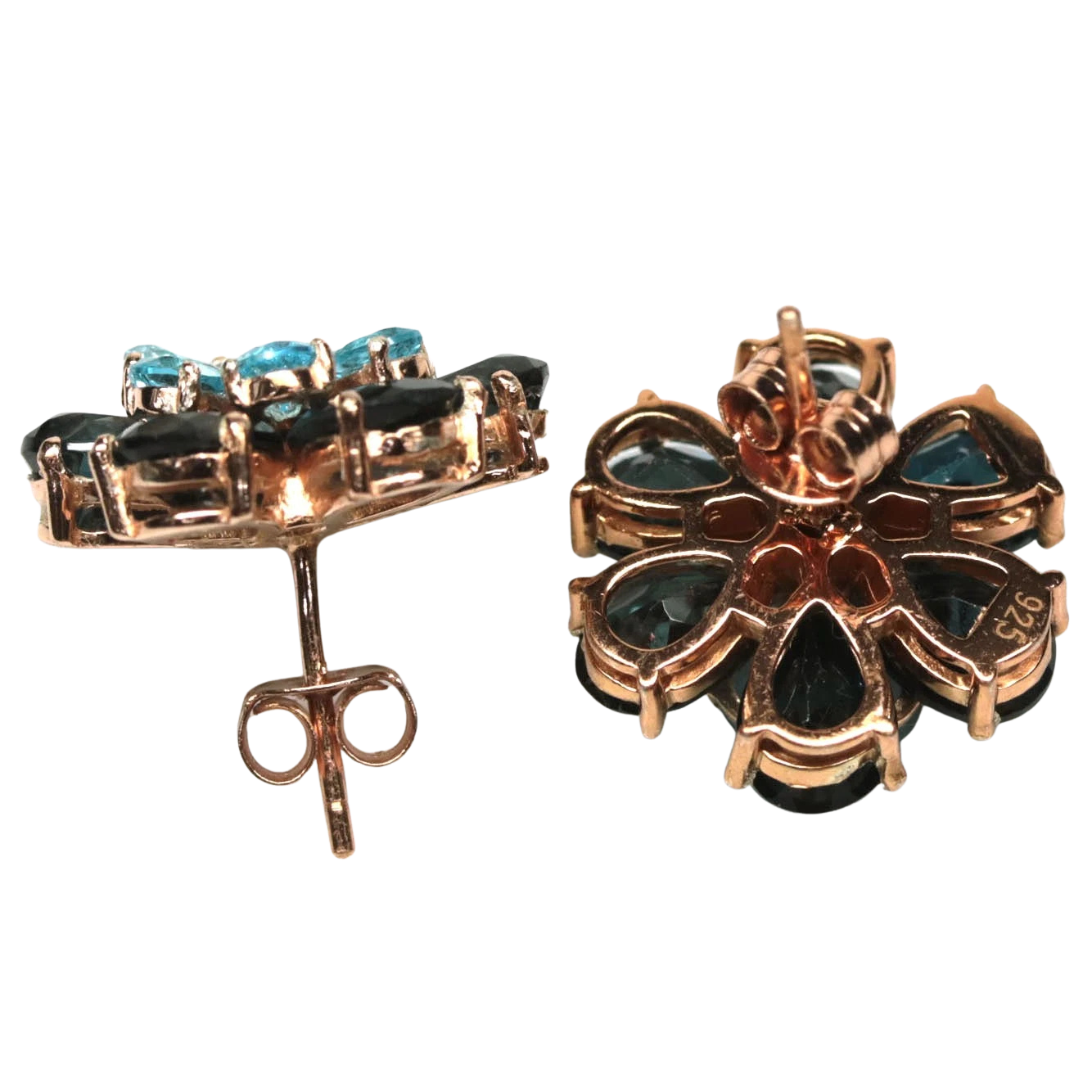 Cercei argint safir [1]