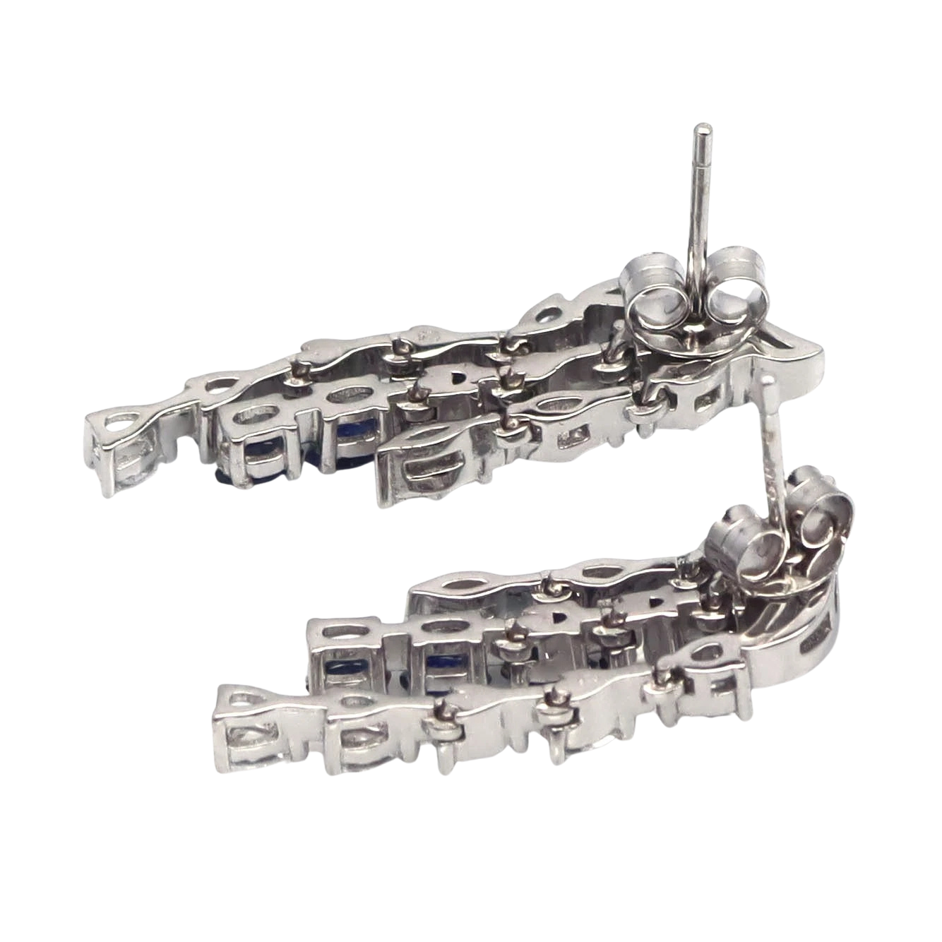 Cercei argint safir [1]