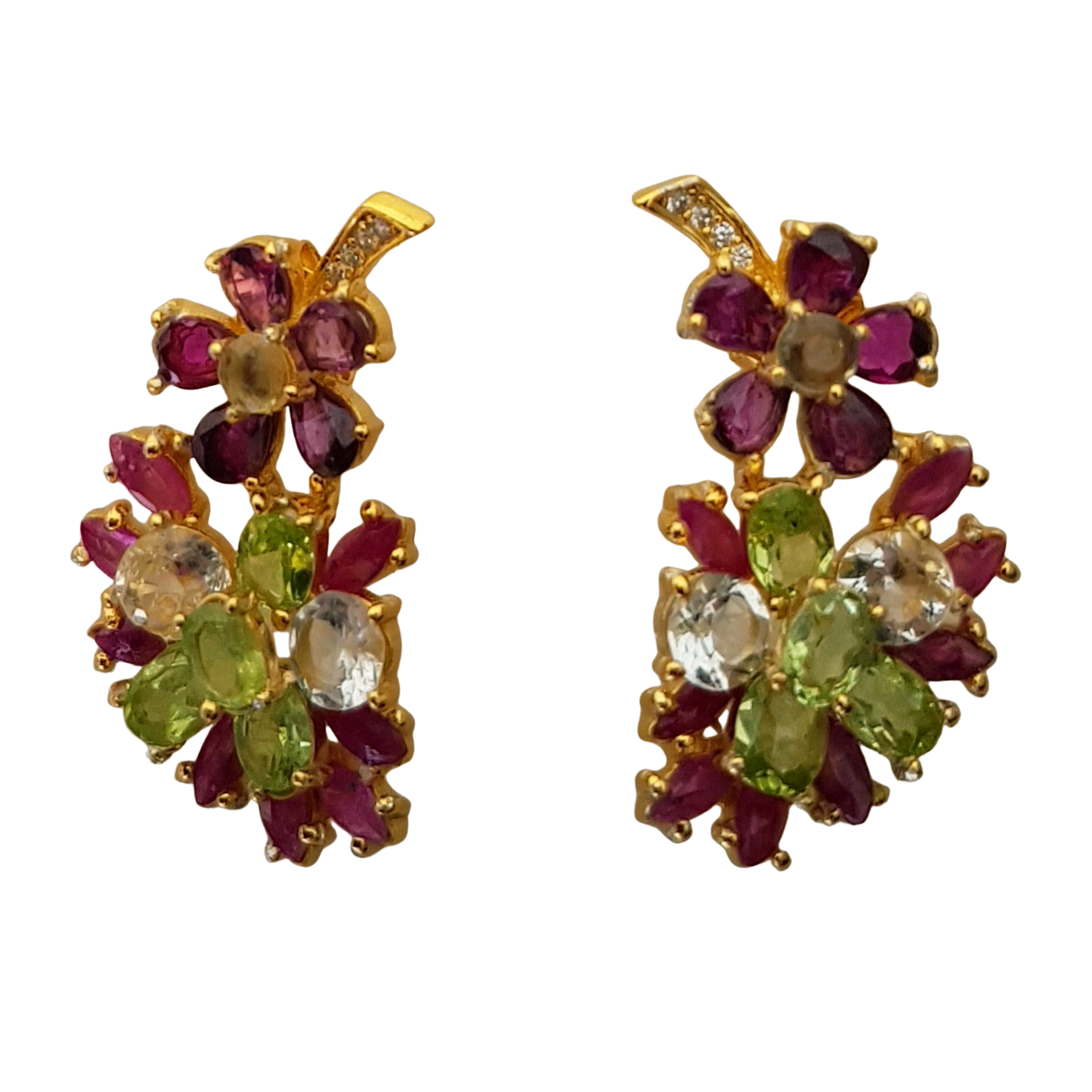 Bijuterii - Cercei argint semipretioase