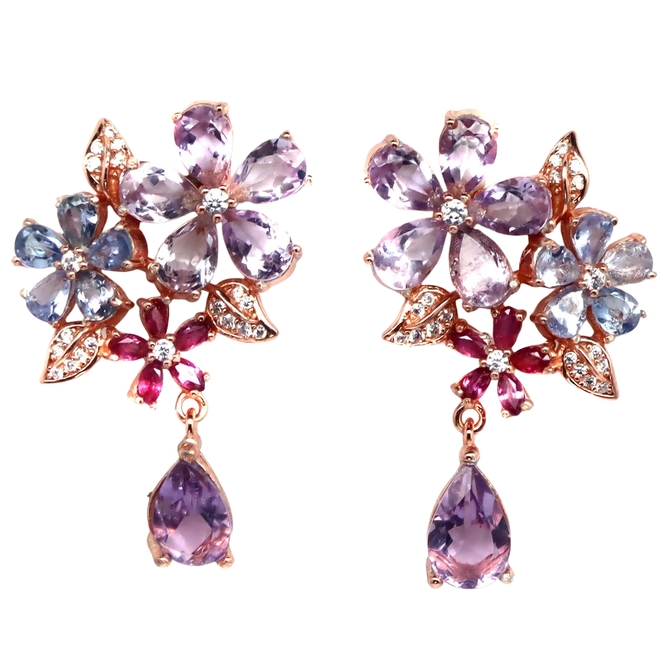 Bijuterii cu Pietre Semiprețioase si Pretioase din Argint - Cercei argint semipretioase