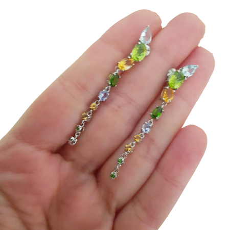 Cercei argint semipretioase [2]