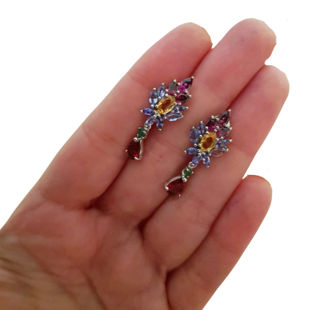 Cercei argint semipretioase [2]