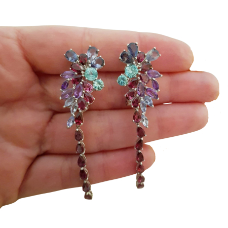 Cercei argint semipretioase [2]