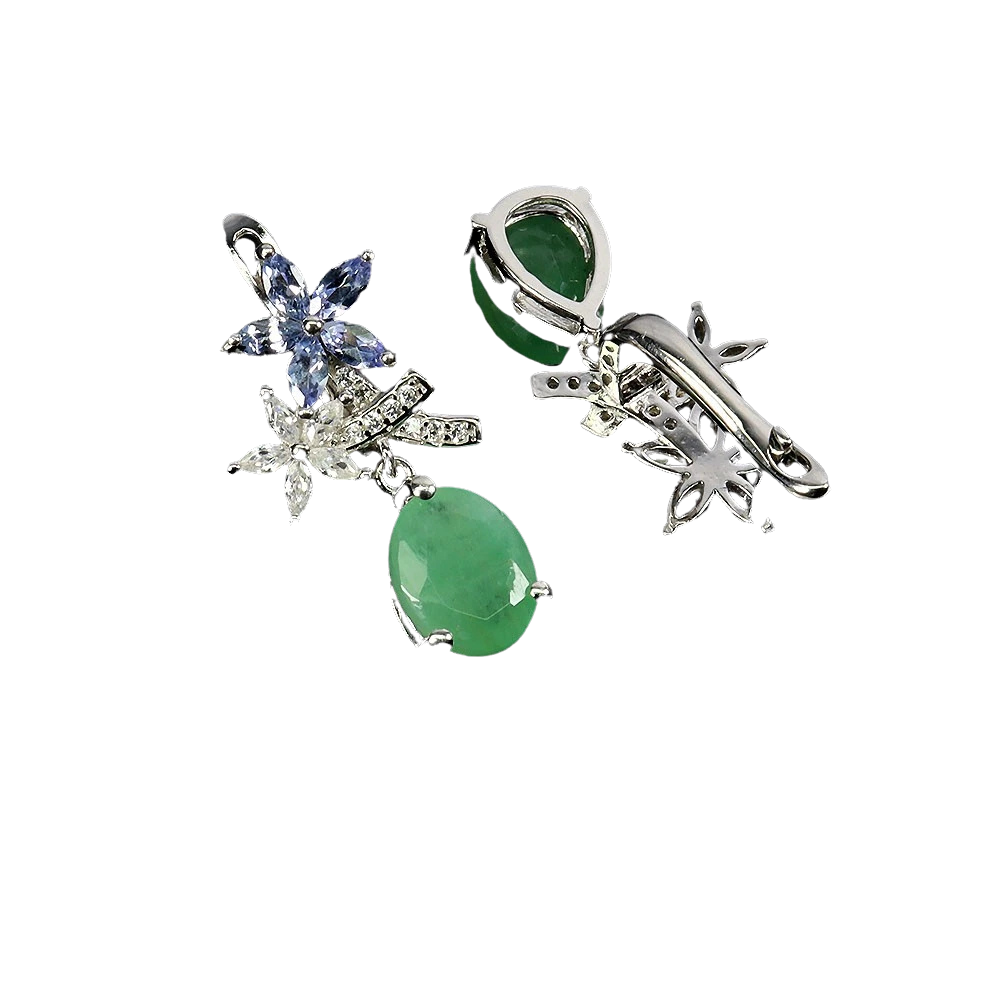 Cercei argint smarald [1]