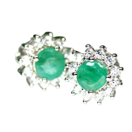 Cercei argint smarld [1]