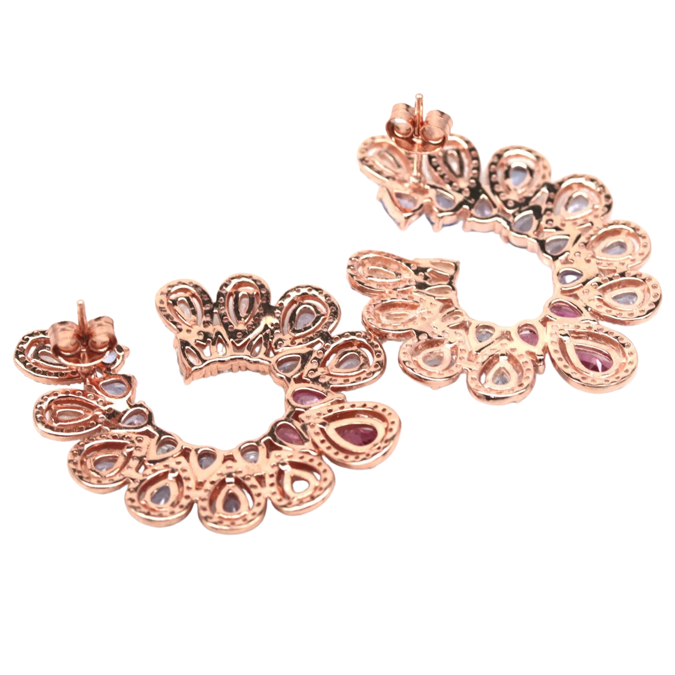 Cercei argint tanzanit [2]