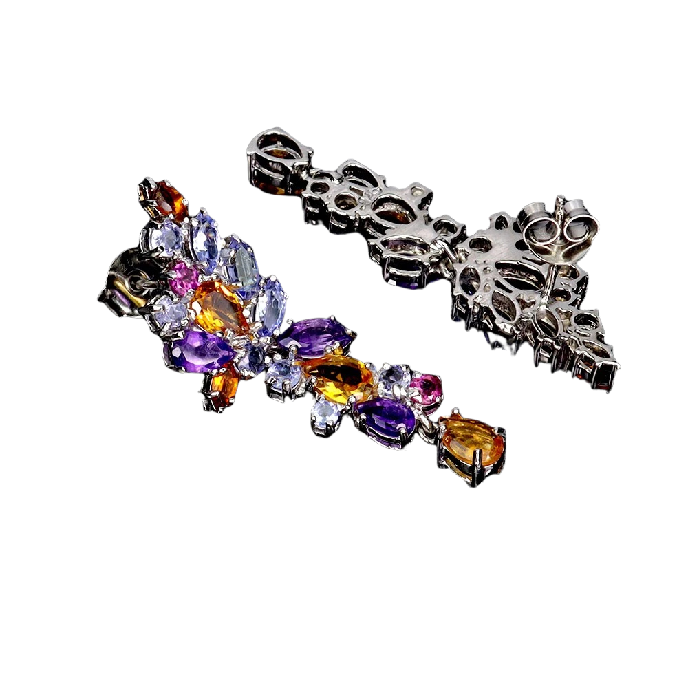 Cercei argint tanzanit [1]