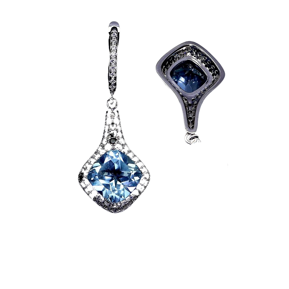 Cercei argint topaz [1]