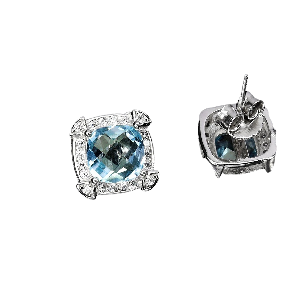 Cercei argint topaz [1]