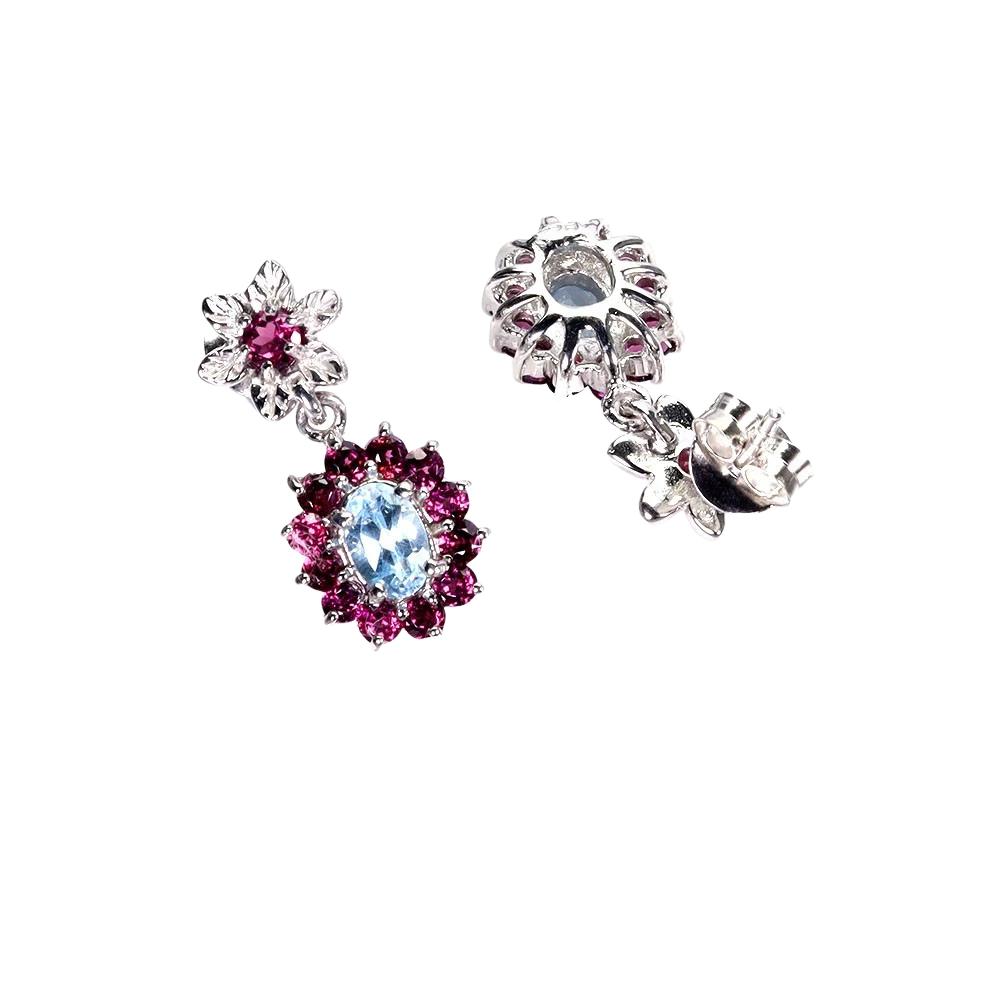 Cercei argint topaz [1]