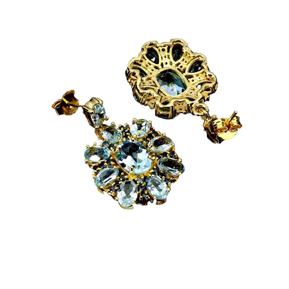 Cercei argint topaz [1]