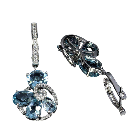 Cercei argint topaz [1]