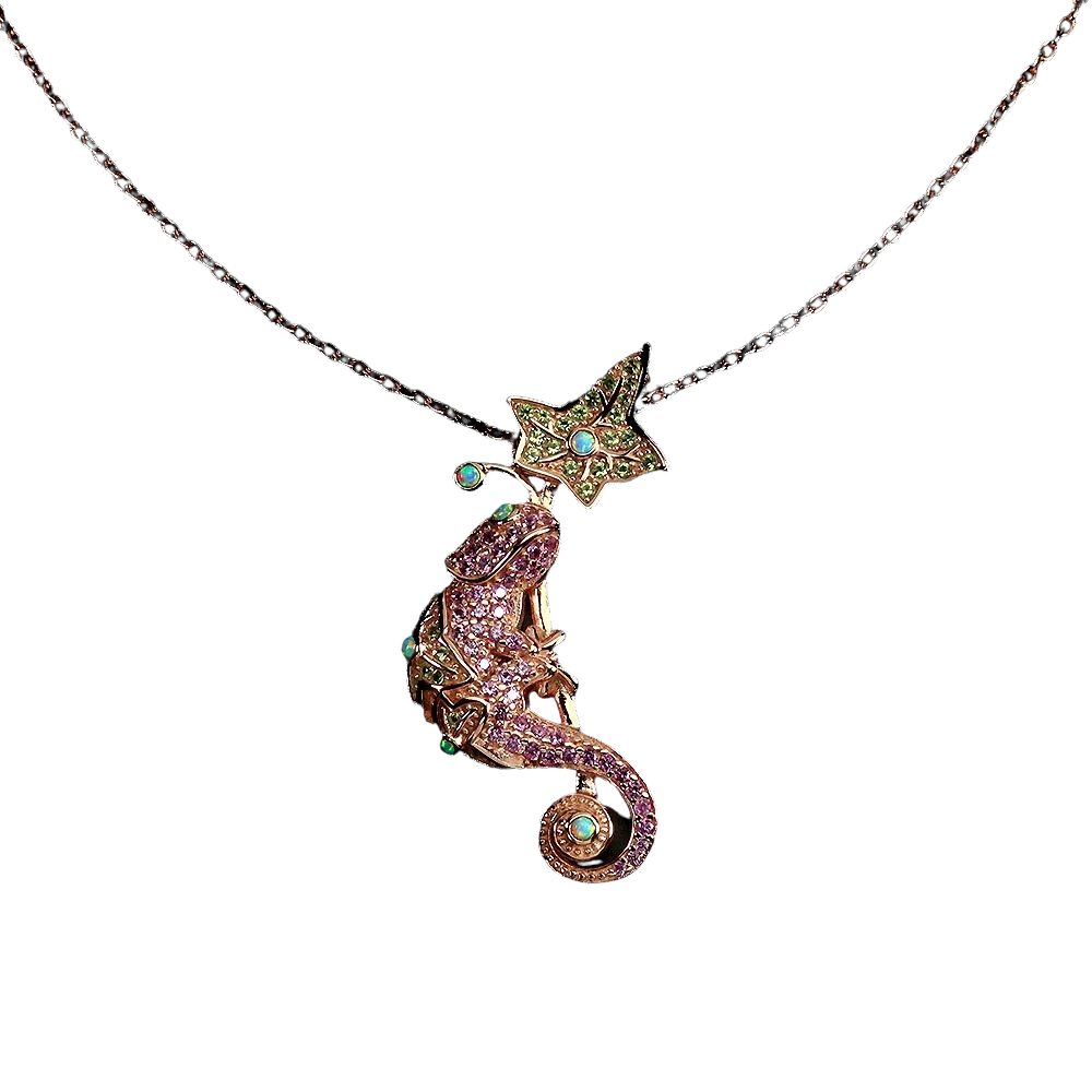 Coliere - Colier argint opal