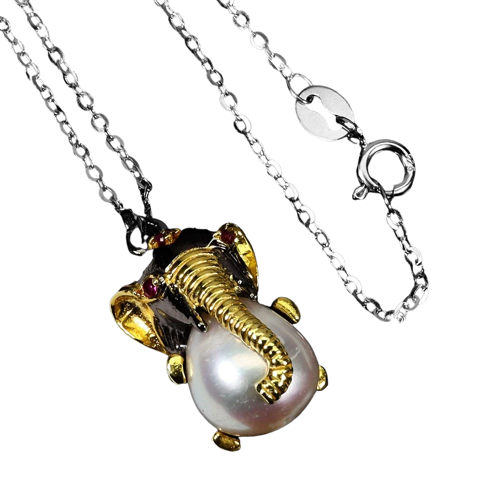 Colier argint perla [1]