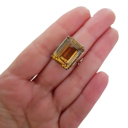 Inel argint citrin [3]