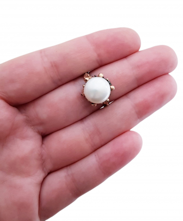 Inel argint perla [2]