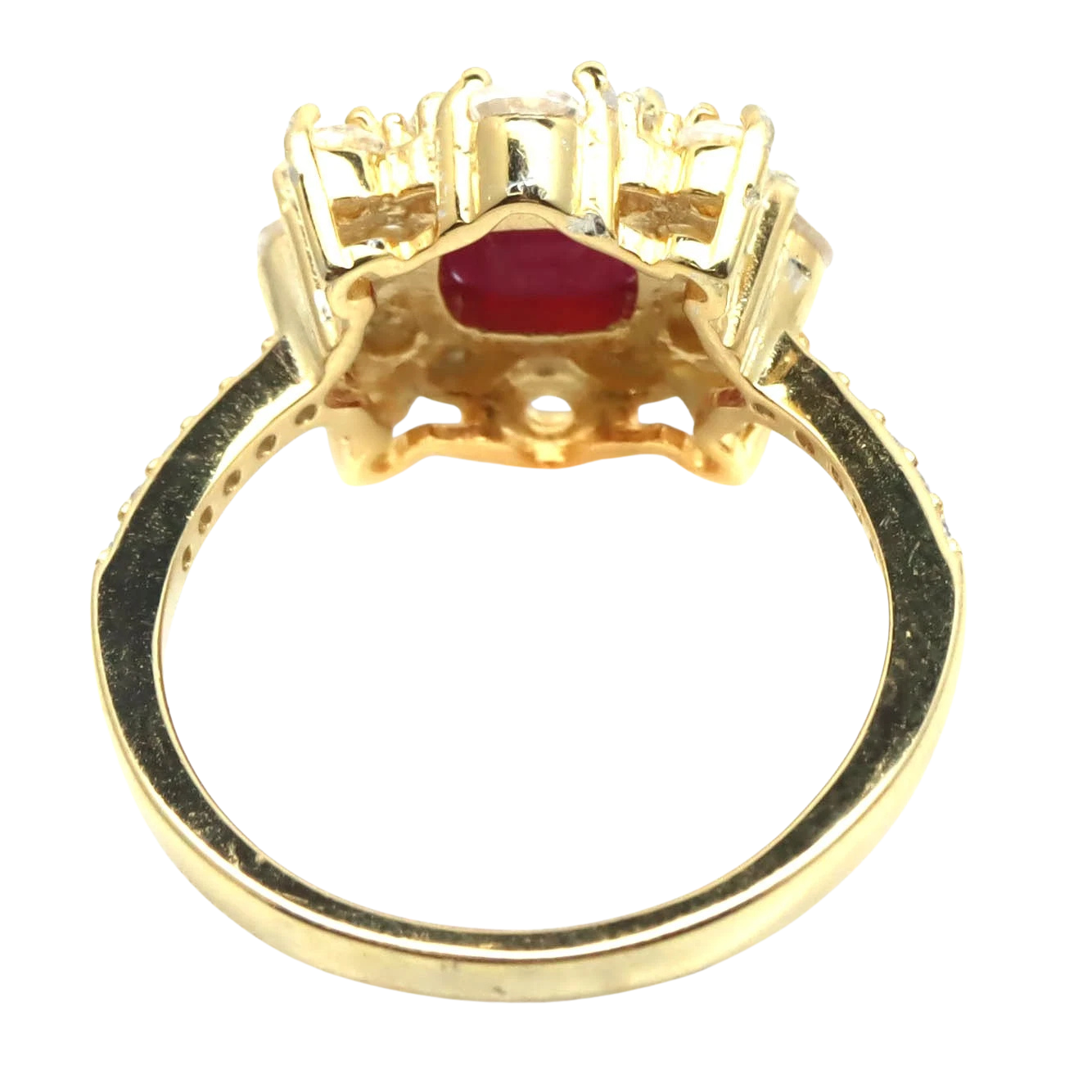 Inel argint rubin [2]