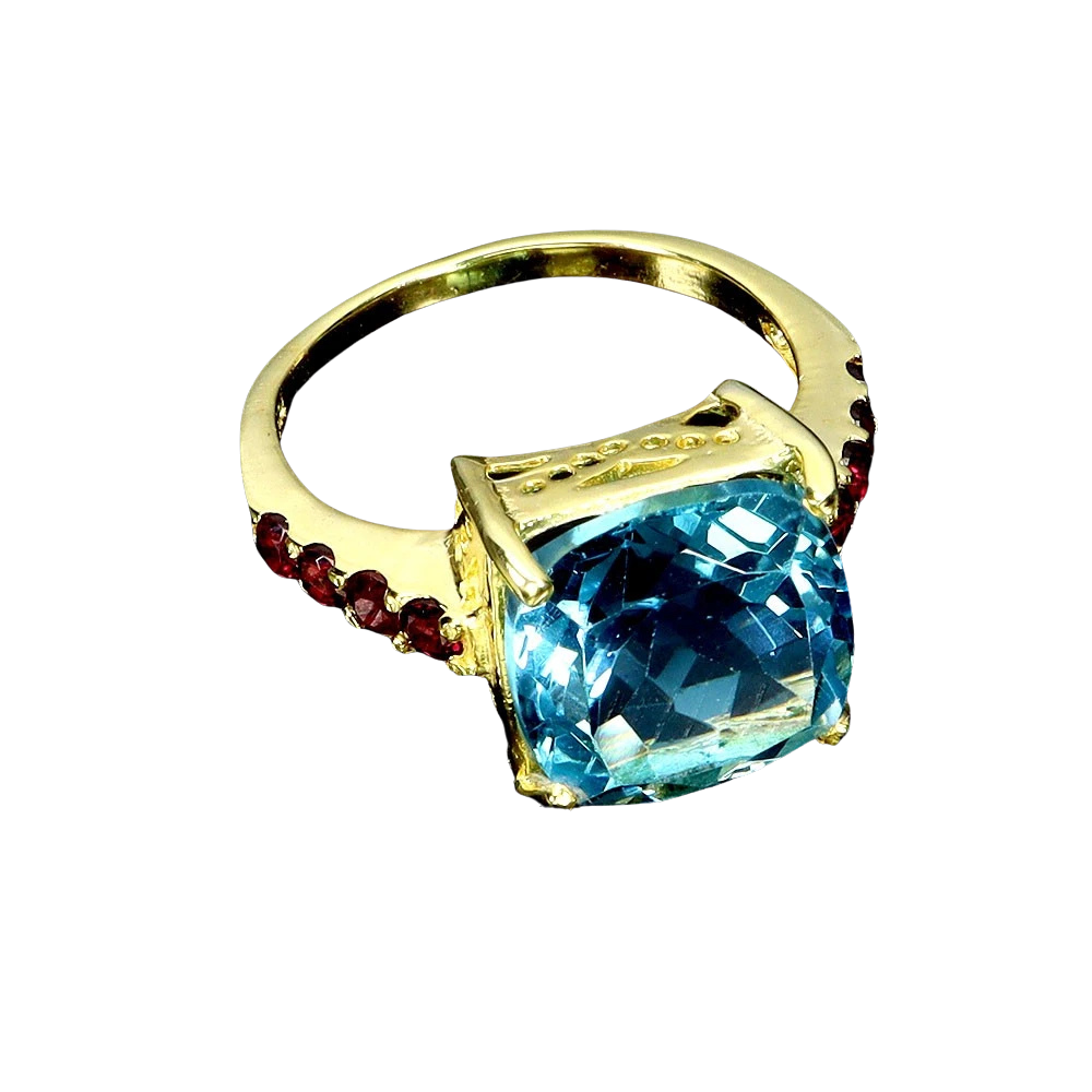 Inel argint topaz [1]