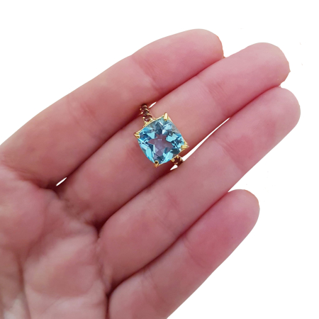 Inel argint topaz [4]