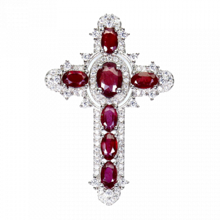 Bijuterii cu Pietre Semiprețioase si Pretioase din Argint - Pandantiv argint granat