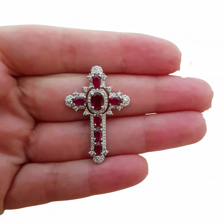 Pandantiv argint granat [2]