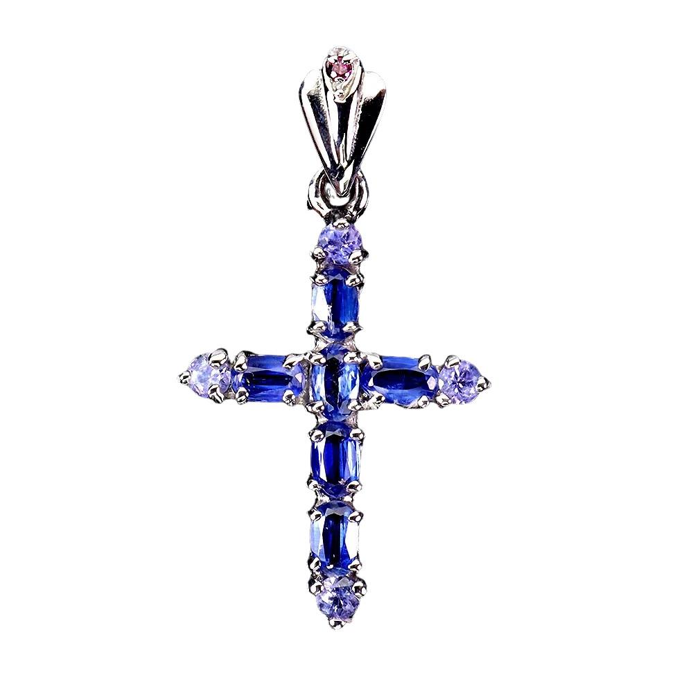 Bijuterii cu Pietre Semiprețioase si Pretioase din Argint - Pandantiv argint kyanit