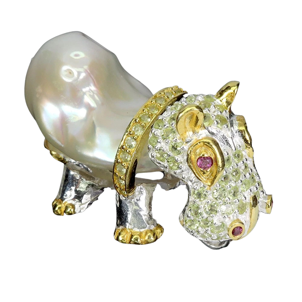 Bijuterii - Pandantiv argint perla