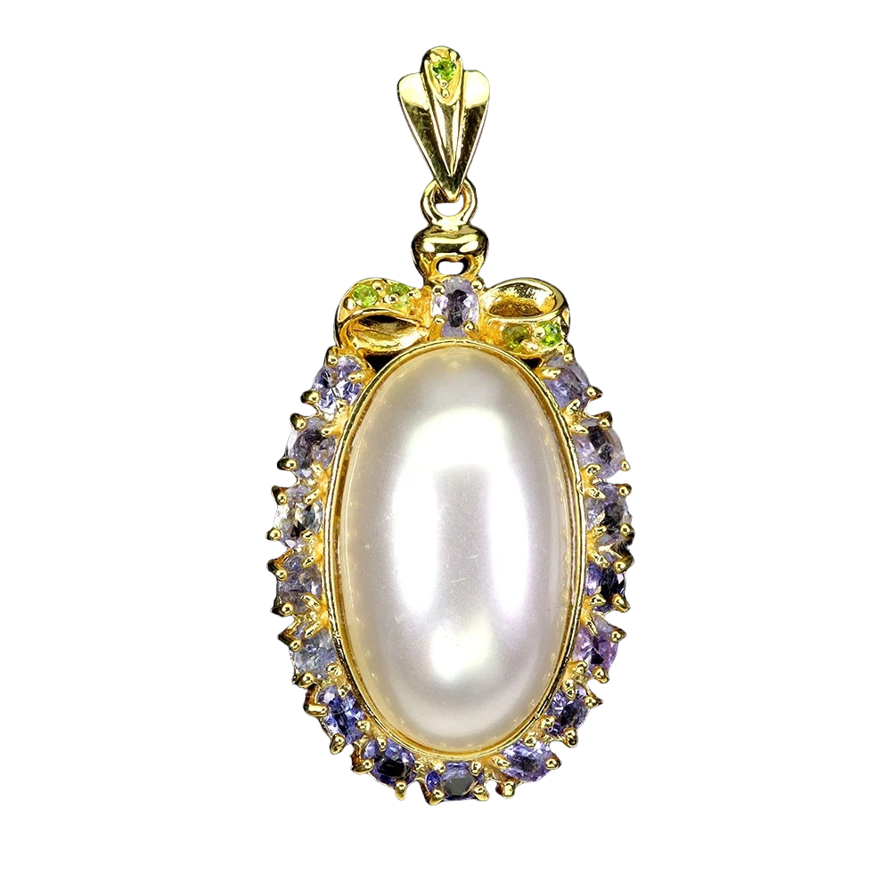 Bijuterii cu Pietre Semiprețioase si Pretioase din Argint - Pandantiv argint tanzanit