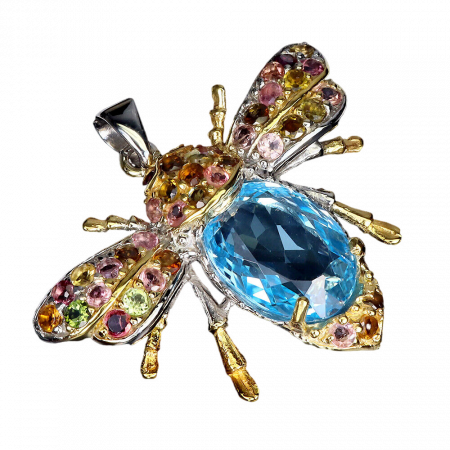 Topaz - Pandantiv argint topaz