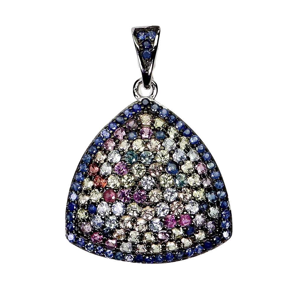 Set argint safir multicolor [1]
