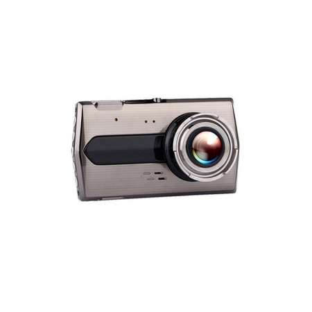 Camera Video Auto DVR Dubla FullHD Techstar® T667 Unghi 170° Display 4" [7]