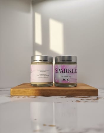 Lumanari Parfumate - Lumanare Parfumata Sparkle -MANGO & FRUCTUL PASIUNII