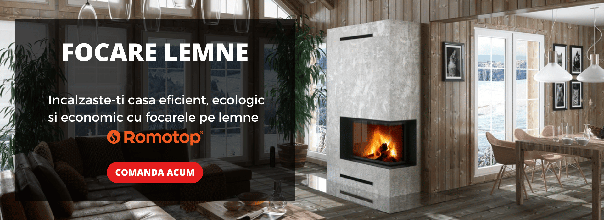 Focare pe lemne - Focare Romotop