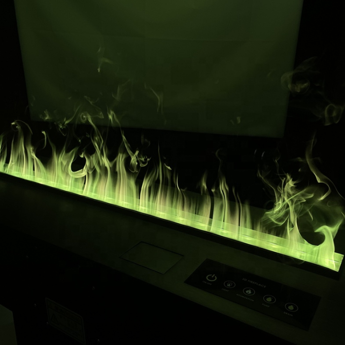 Focar semineu electric 3D, cu vapori de apa, incorporabil [4]