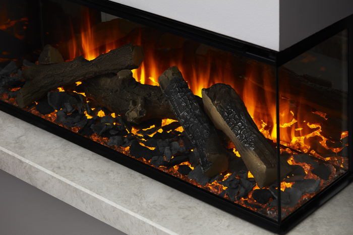 Semineu electric perete British Fires 870 | Seminee Gaftos [12]