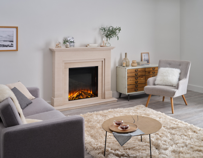 Semineu electric perete British Fires 650 | Seminee Gaftos [3]