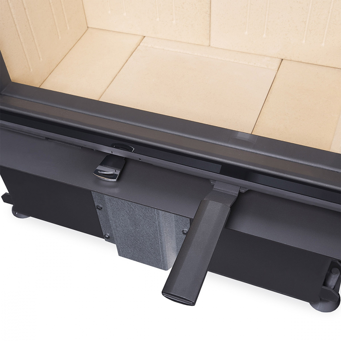Focar semineu lemne 80x61x34 IMPRESSION IC2LG 21, samota neagra [3]