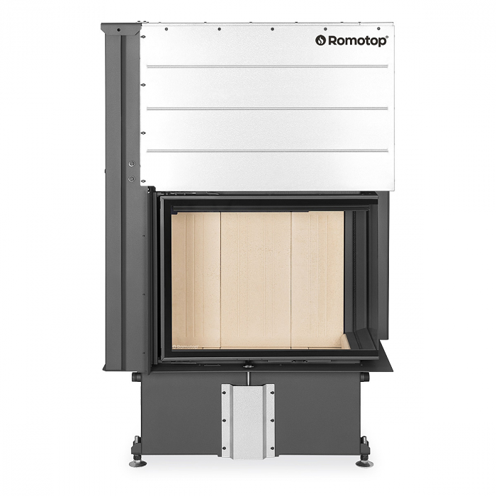 Focar semineu lemne 71x60x34 IMPRESSION IR/L2LG21, samota crem [2]