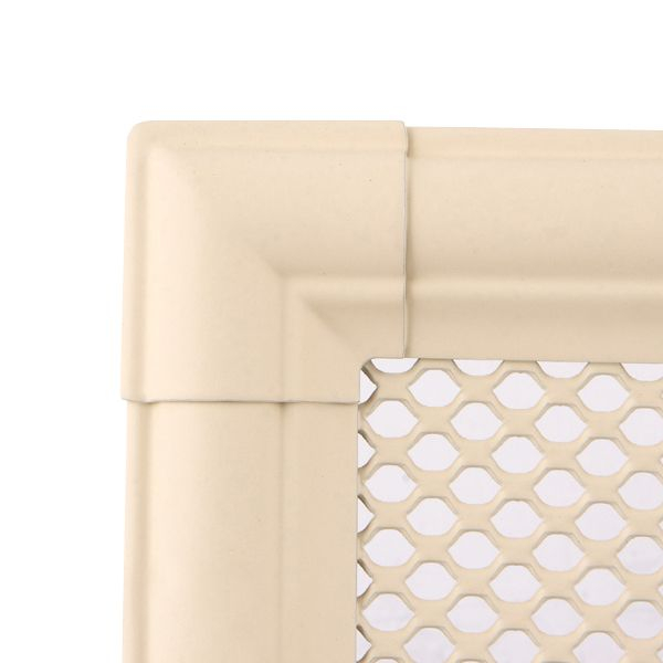 Grila aerisire semineu ivoire 10x20cm [2]