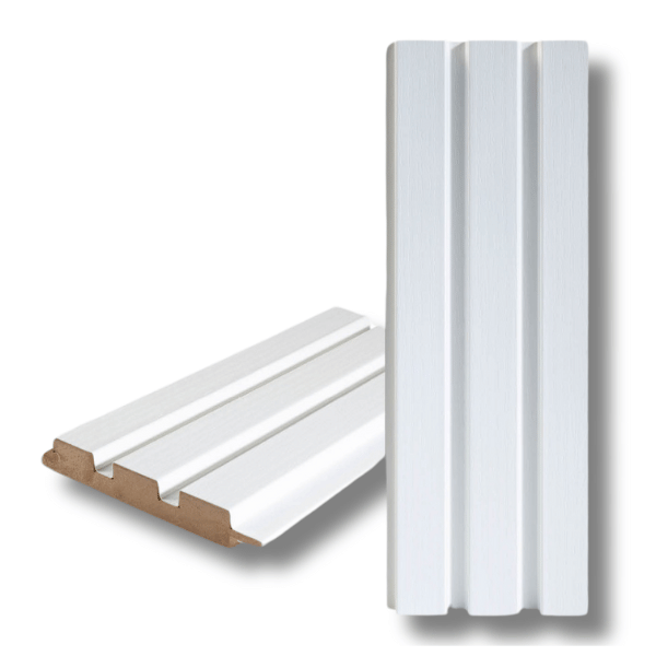 Riflaj Decorativ Alb MDF | Riflaje de Calitate | Gaftos [3]